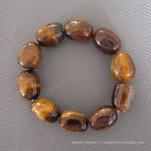 Oeil de tigre Pierre Bracelet (BP131)